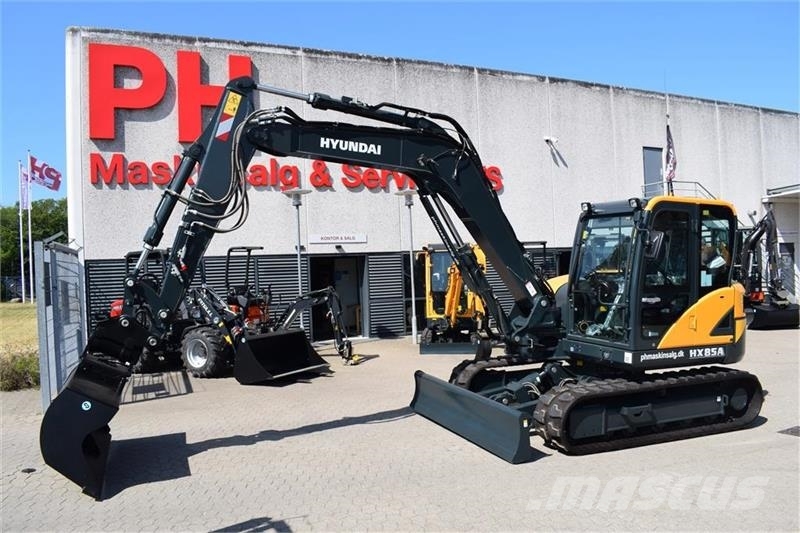 Hyundai HX85A Excavadoras sobre orugas