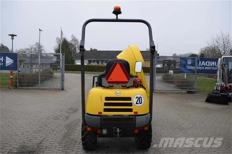 Wacker Neuson 1501 NY SERVICERET + LOVPL. Mini Dumpers