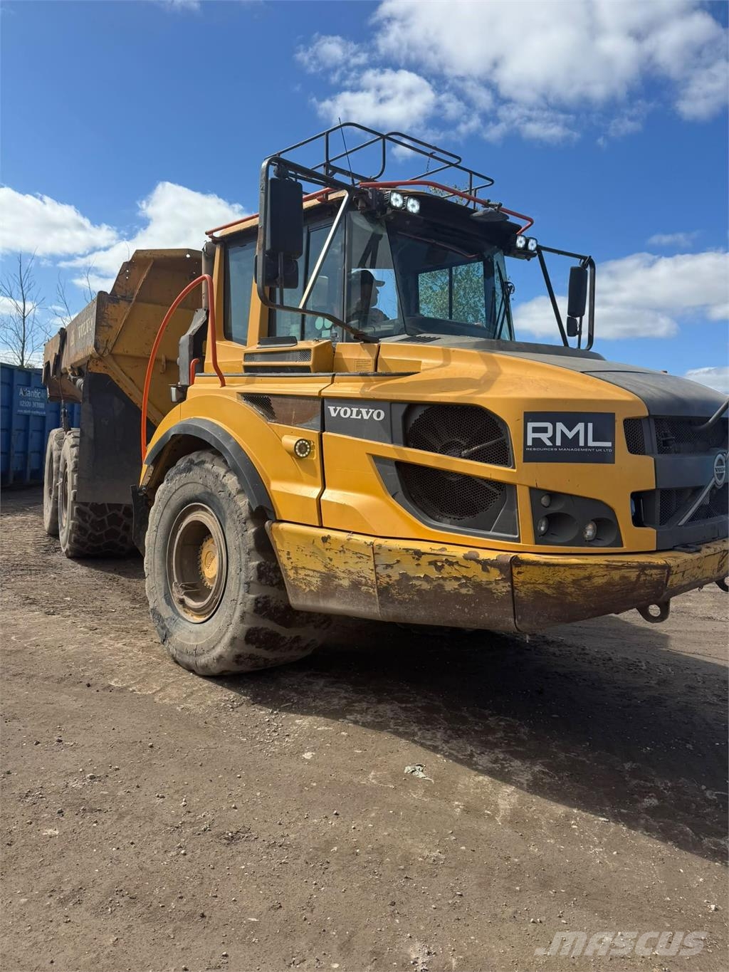 Volvo A30G Csuklósdömperek