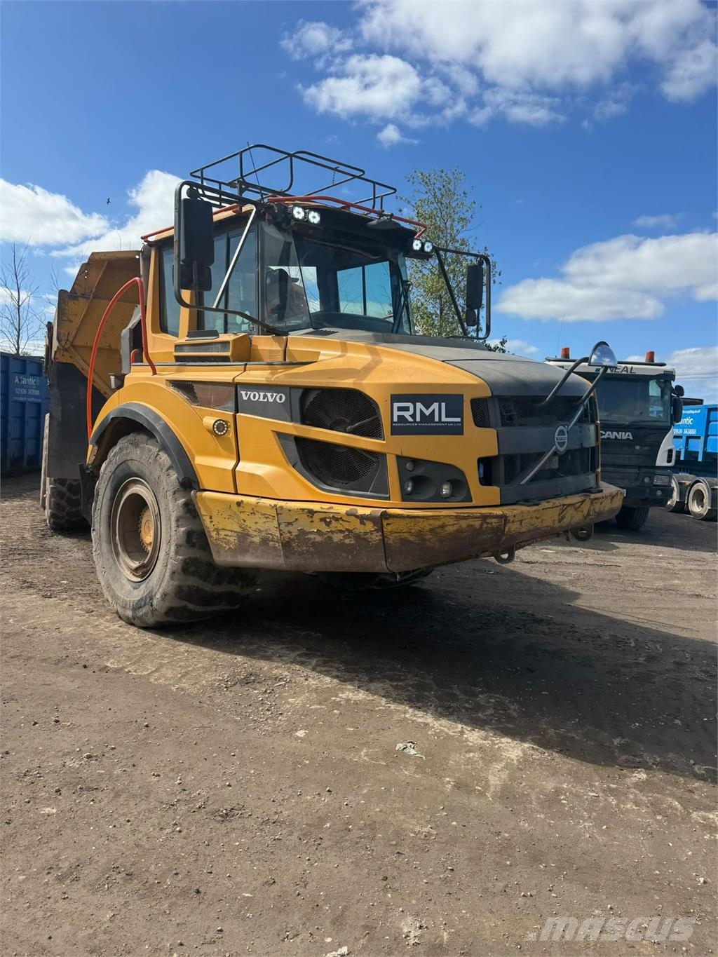 Volvo A30G Csuklósdömperek