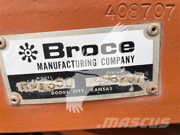 Broce RJT350 Spazzatrici