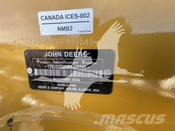 John Deere 333G Krattknusere