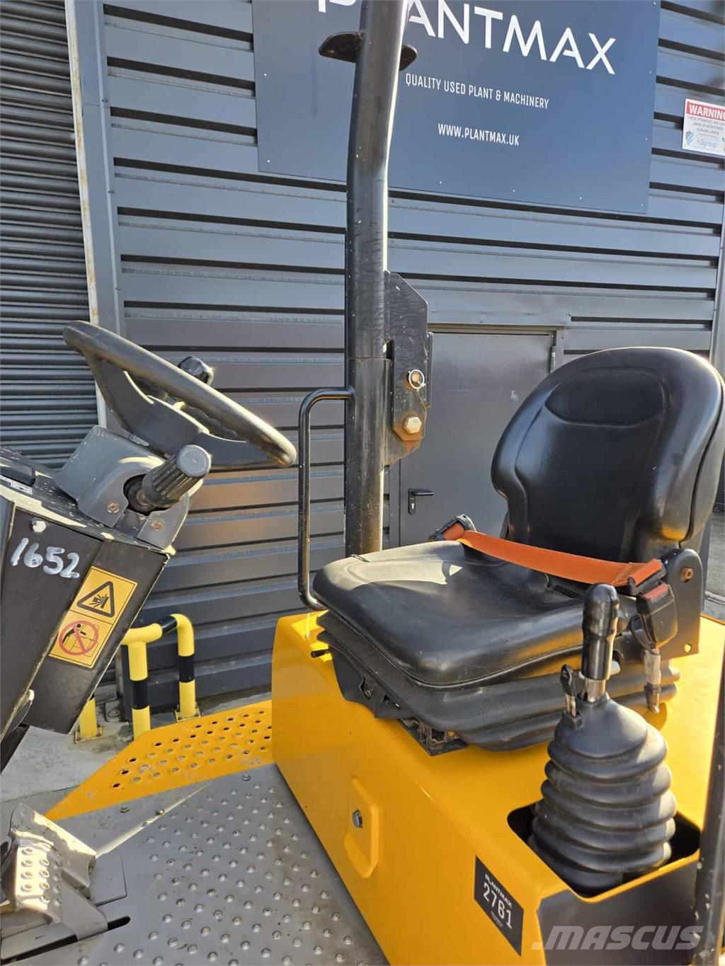JCB 3 ton عربات نقل قلابة للمواقع