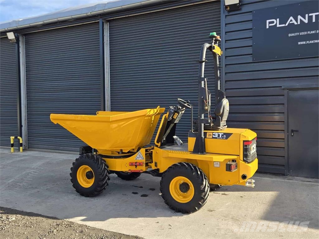JCB 3 ton عربات نقل قلابة للمواقع