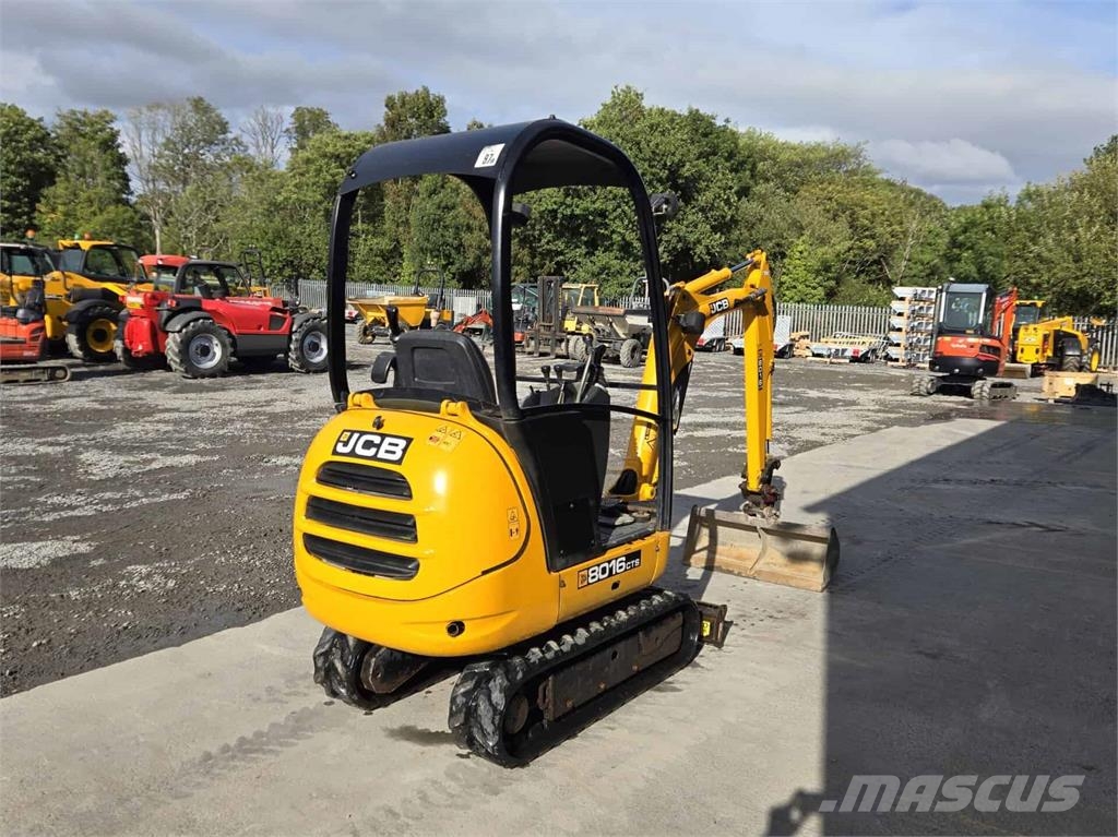 JCB 8016 Mini rýpadlá < 7t