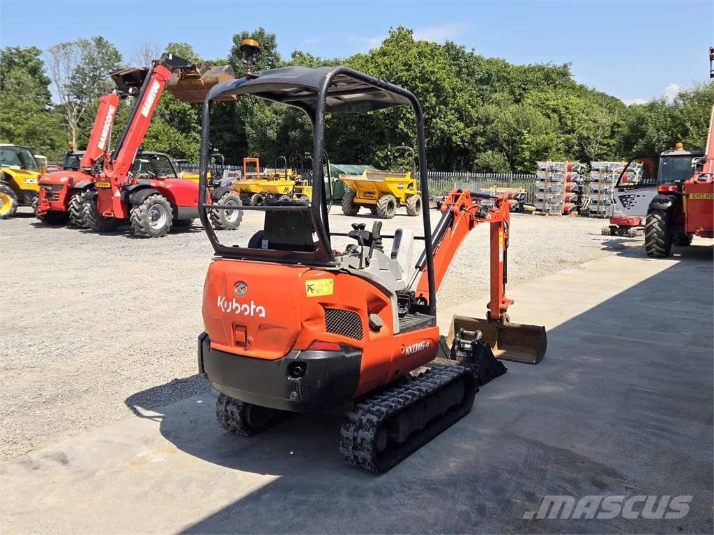 Kubota KX016-4 Minigraafmachines < 7t