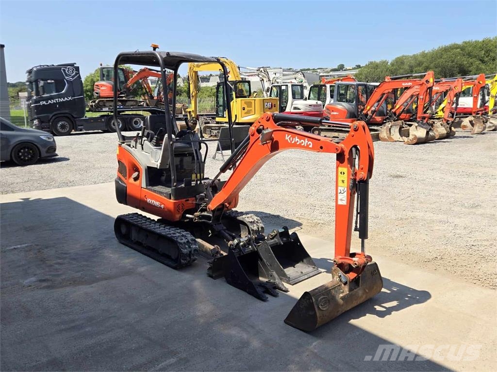Kubota KX016-4 Minigraafmachines < 7t