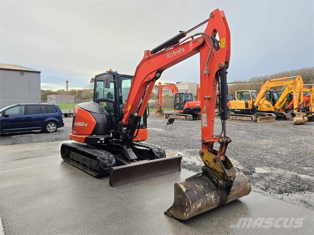 Kubota KX060-5 Midibagger  7t - 12t