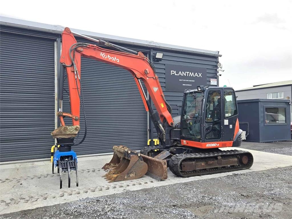 Kubota KX080-4 Midibagger 7t - 12t
