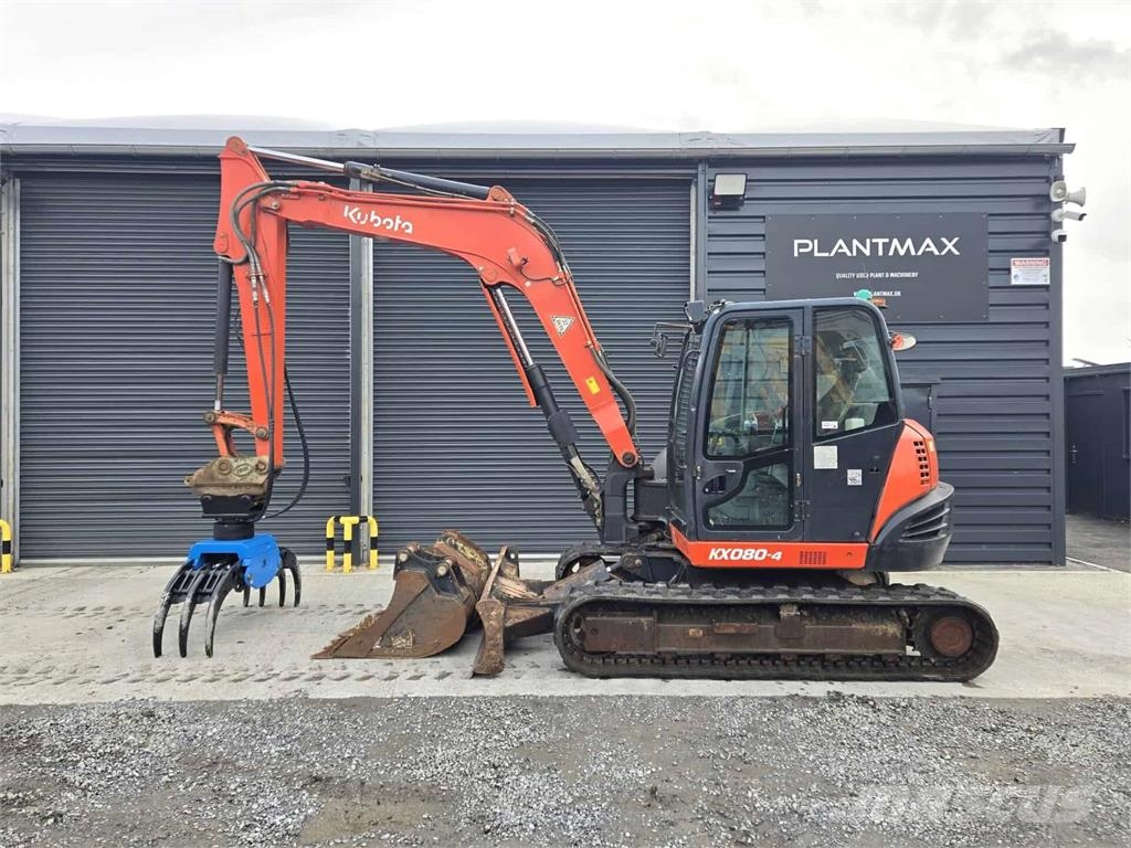 Kubota KX080-4 Midibagger 7t - 12t