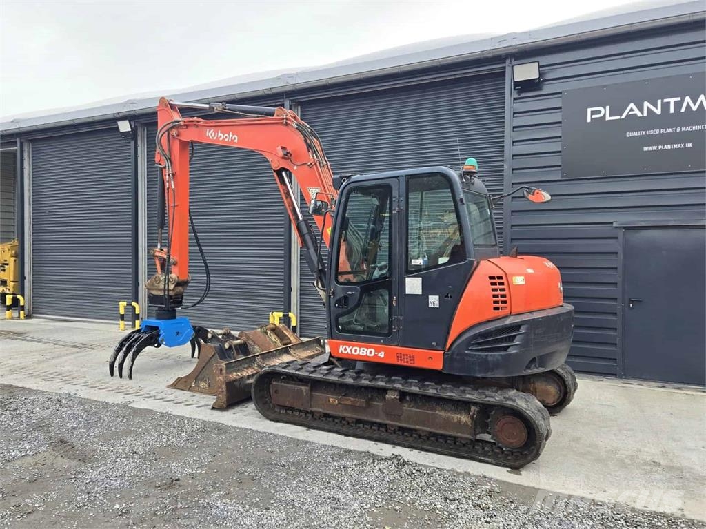 Kubota KX080-4 Midibagger 7t - 12t