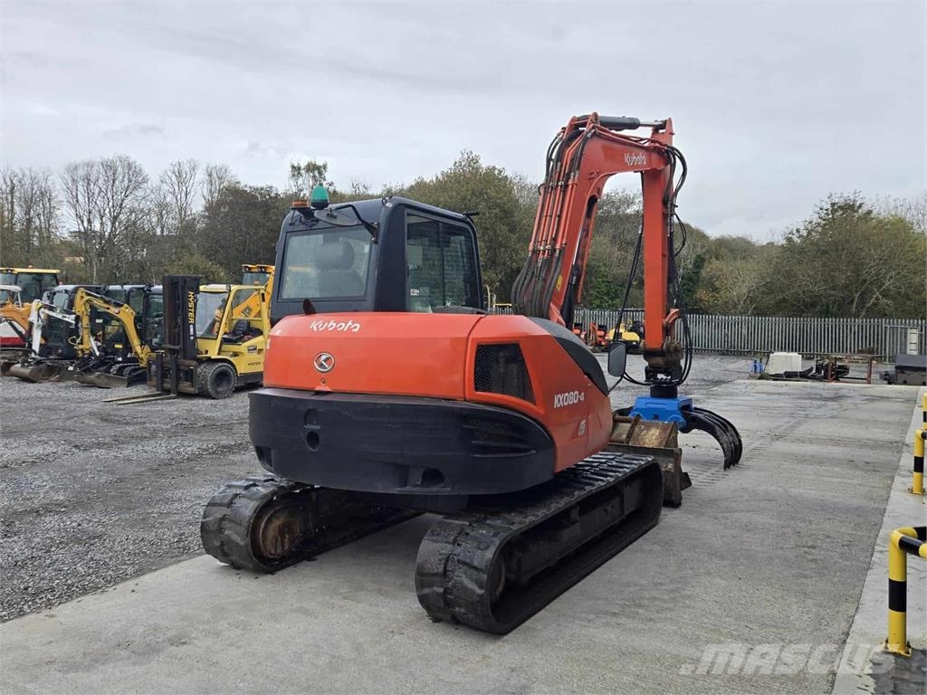 Kubota KX080-4 Midibagger 7t - 12t