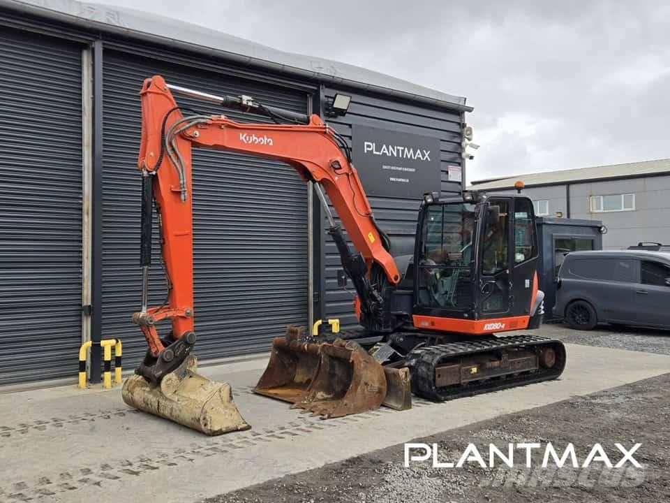 Kubota KX080-4 Midibagger  7t - 12t