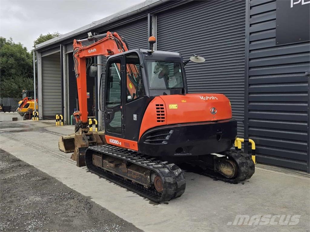 Kubota KX080-4 Midibagger  7t - 12t