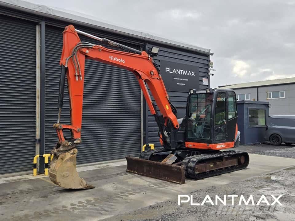 Kubota KX080-4 Közepes (midi) kotrók 7 t - 12 t