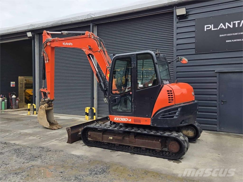 Kubota KX080-4 Közepes (midi) kotrók 7 t - 12 t