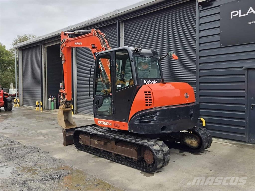 Kubota KX080-4 Közepes (midi) kotrók 7 t - 12 t
