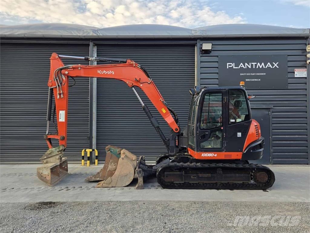 Kubota KX080-4 Midibagger  7t - 12t