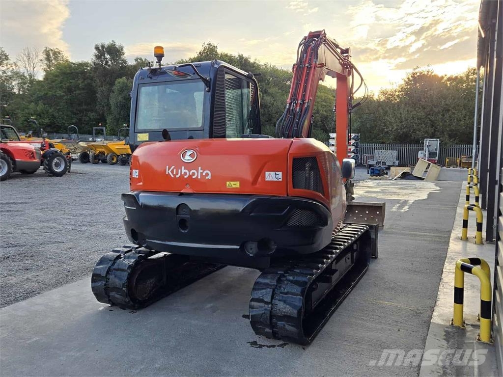 Kubota KX080-4 Midibagger  7t - 12t