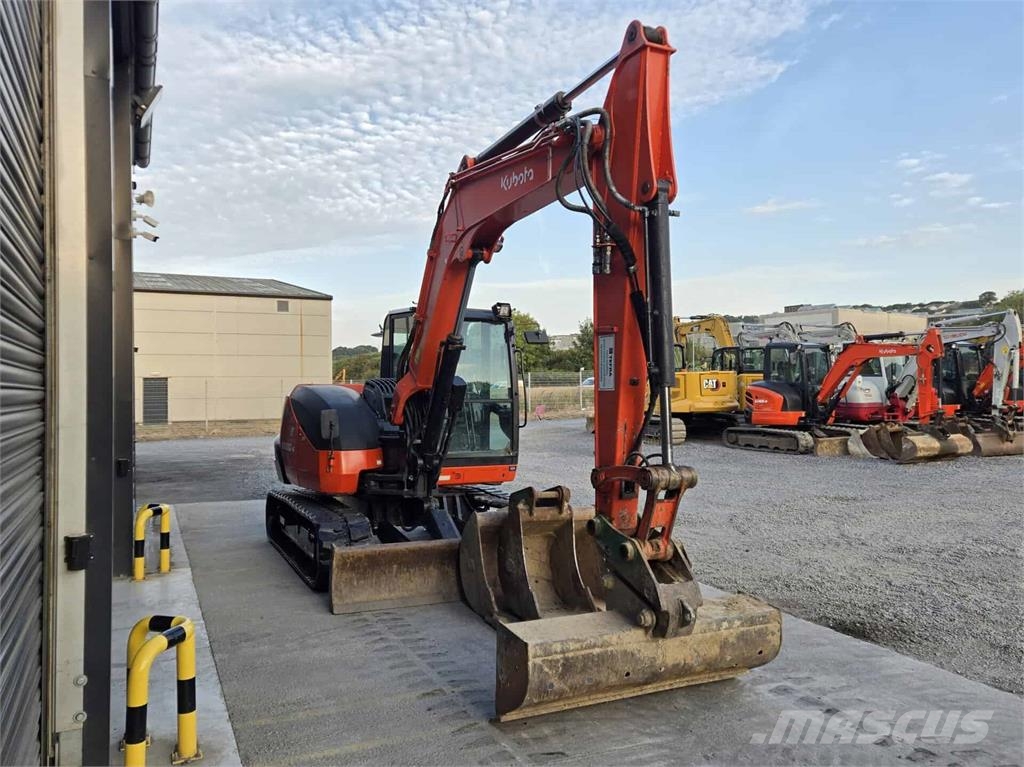 Kubota KX080-4 Midibagger  7t - 12t