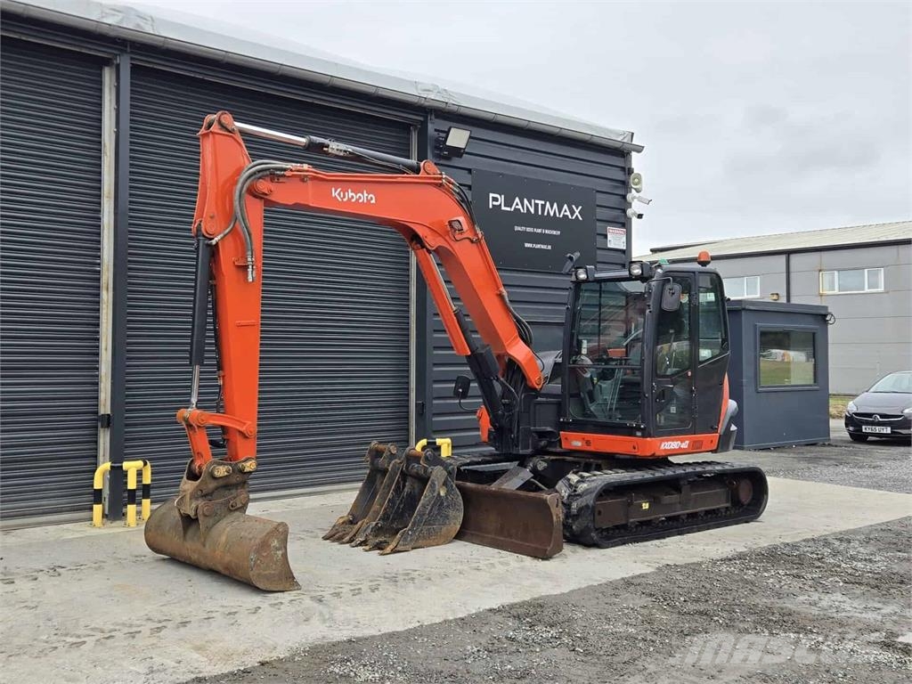 Kubota KX080-4a Midi ekskavatörler 7 - 12 t