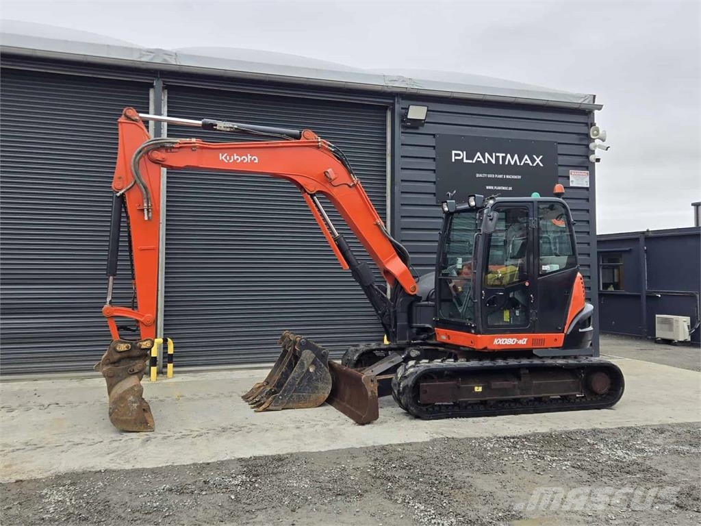 Kubota KX080-4a Midi ekskavatörler 7 - 12 t