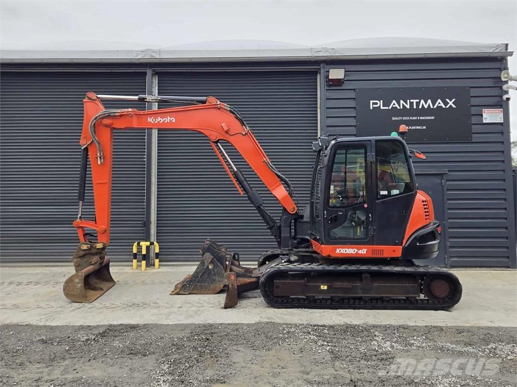 Kubota KX080-4a Midi ekskavatörler 7 - 12 t