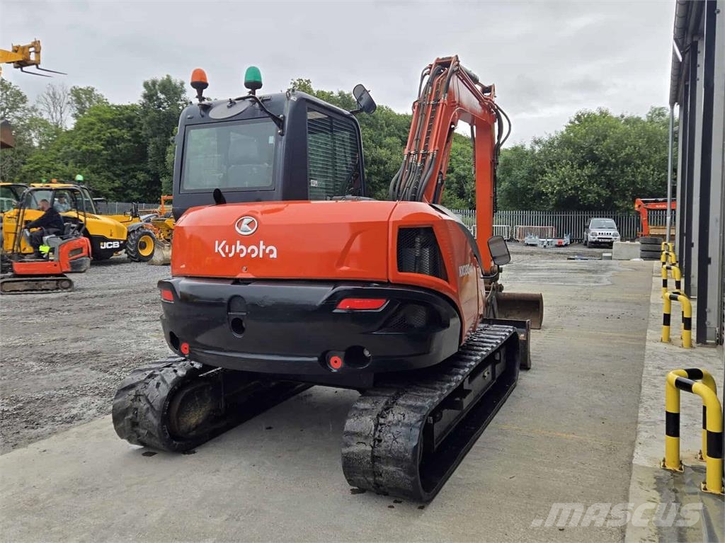 Kubota KX080-4a Midi ekskavatörler 7 - 12 t