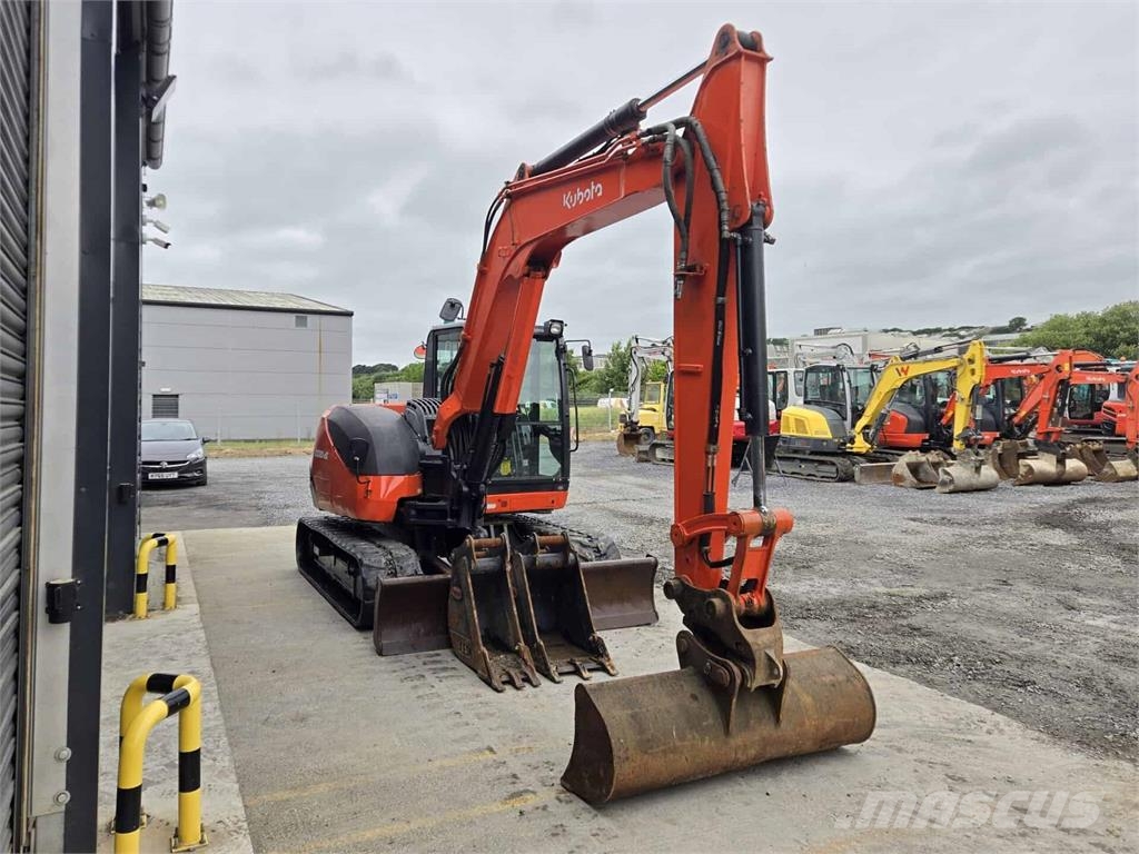 Kubota KX080-4a Midi ekskavatörler 7 - 12 t