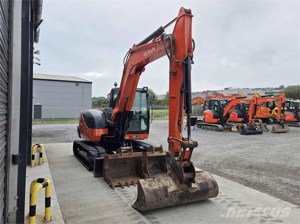 Kubota KX080-4a Midibagger  7t - 12t