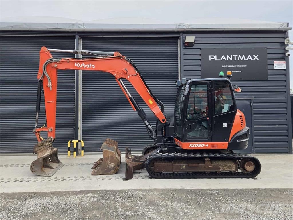 Kubota KX080-4a Midibagger  7t - 12t