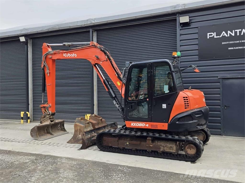 Kubota KX080-4a Midibagger  7t - 12t