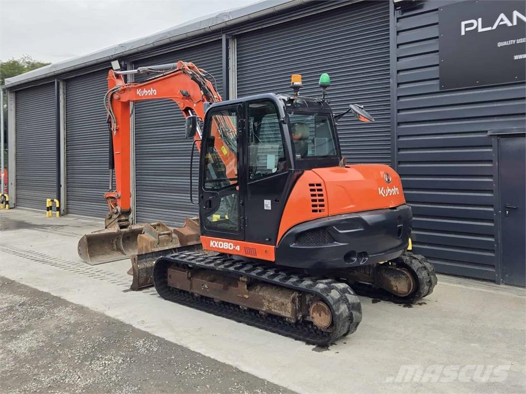 Kubota KX080-4a Midibagger  7t - 12t
