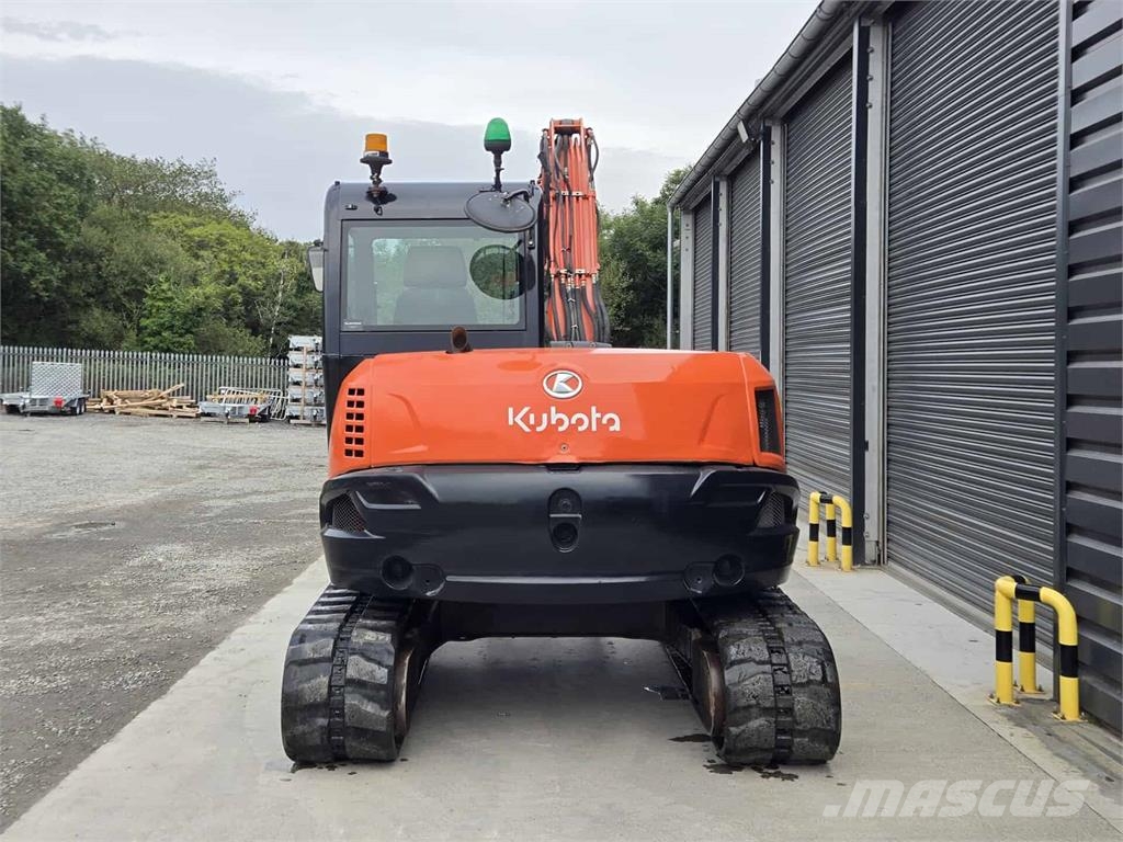 Kubota KX080-4a Midibagger  7t - 12t