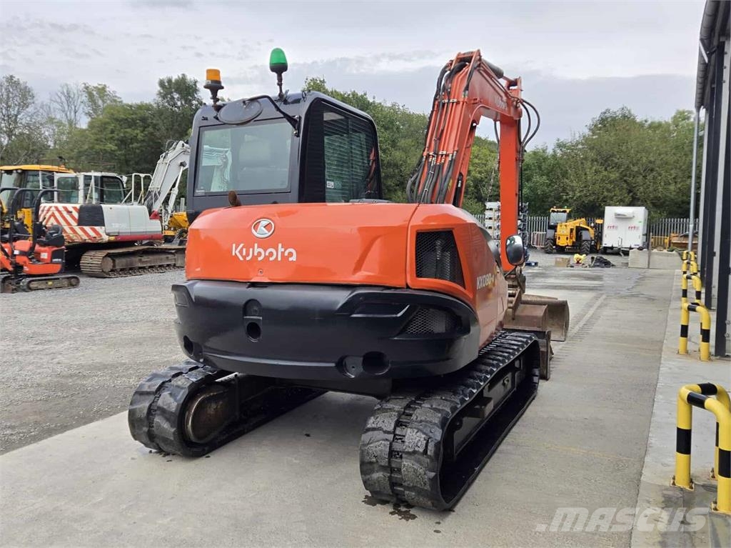 Kubota KX080-4a Midibagger  7t - 12t