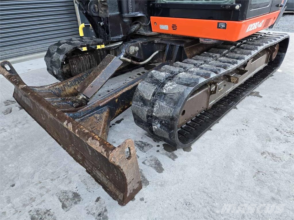 Kubota KX080-4a Vidutinės galios ekskavatoriai 7-12 t