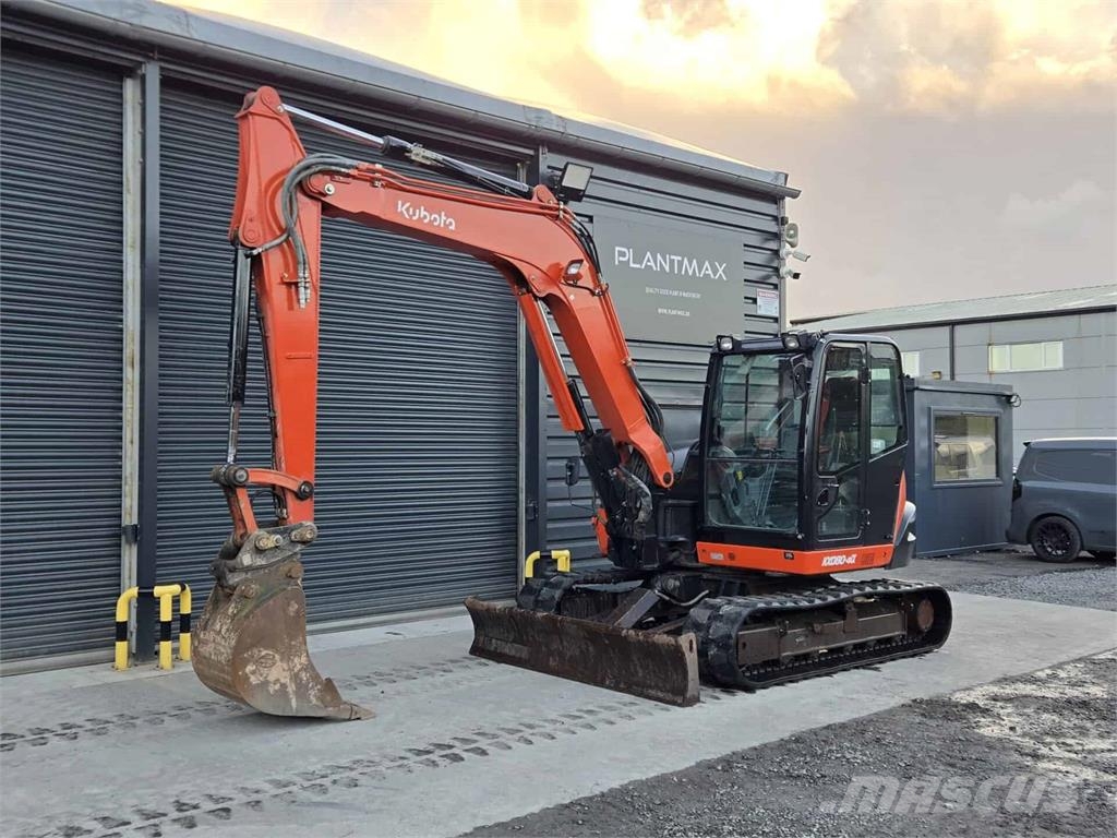 Kubota KX080-4a Vidutinės galios ekskavatoriai 7-12 t