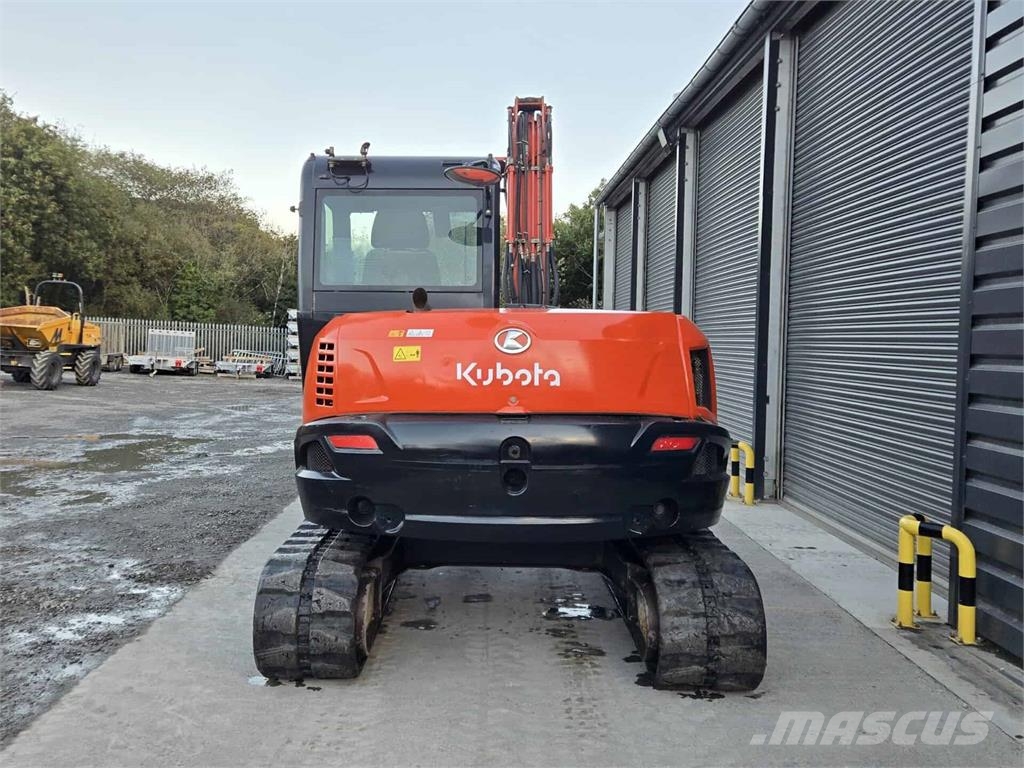Kubota KX080-4a Vidutinės galios ekskavatoriai 7-12 t