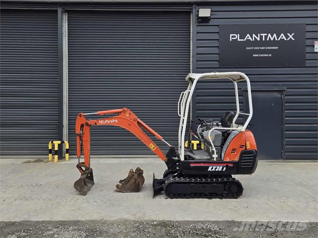 Kubota KX36-3 Muut koneet