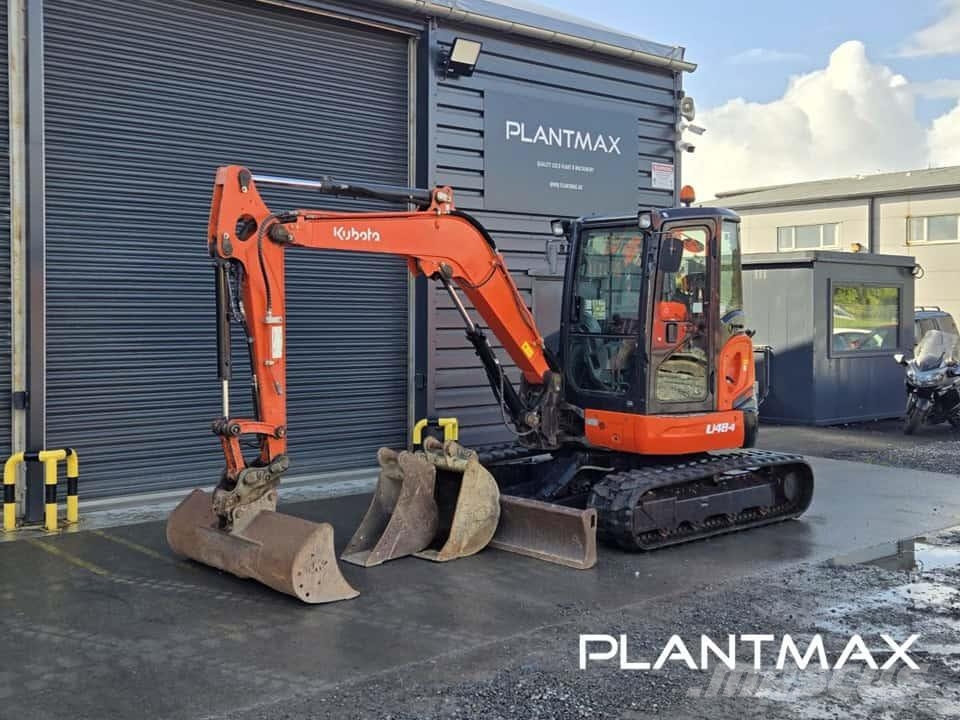 Kubota U48-4 Vidutinės galios ekskavatoriai 7-12 t