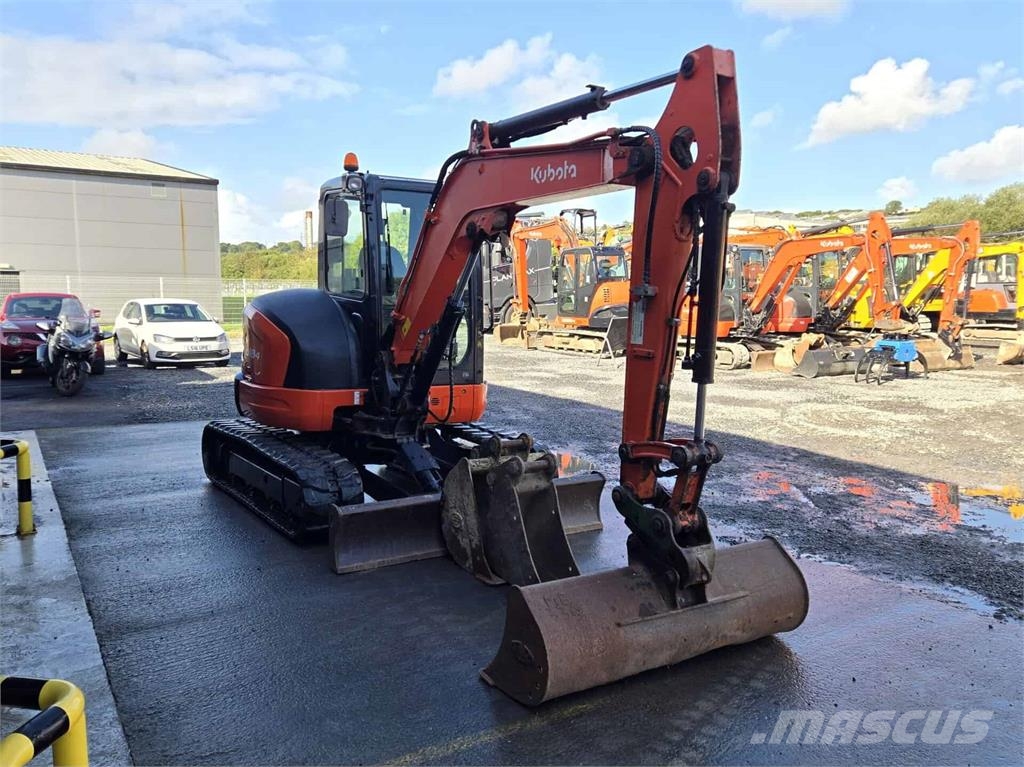 Kubota U48-4 Vidutinės galios ekskavatoriai 7-12 t