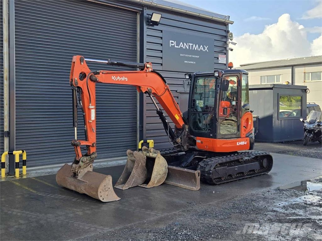 Kubota U48-4 Vidutinės galios ekskavatoriai 7-12 t