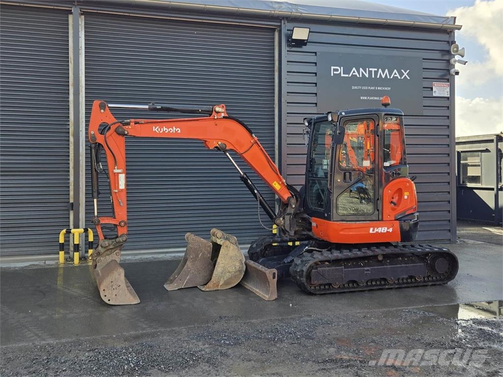 Kubota U48-4 Vidutinės galios ekskavatoriai 7-12 t