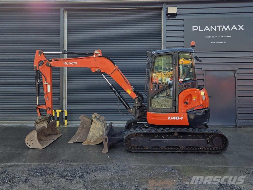 Kubota U48-4 Vidutinės galios ekskavatoriai 7-12 t