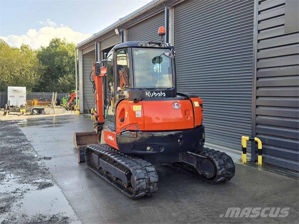 Kubota U48-4 Vidutinės galios ekskavatoriai 7-12 t