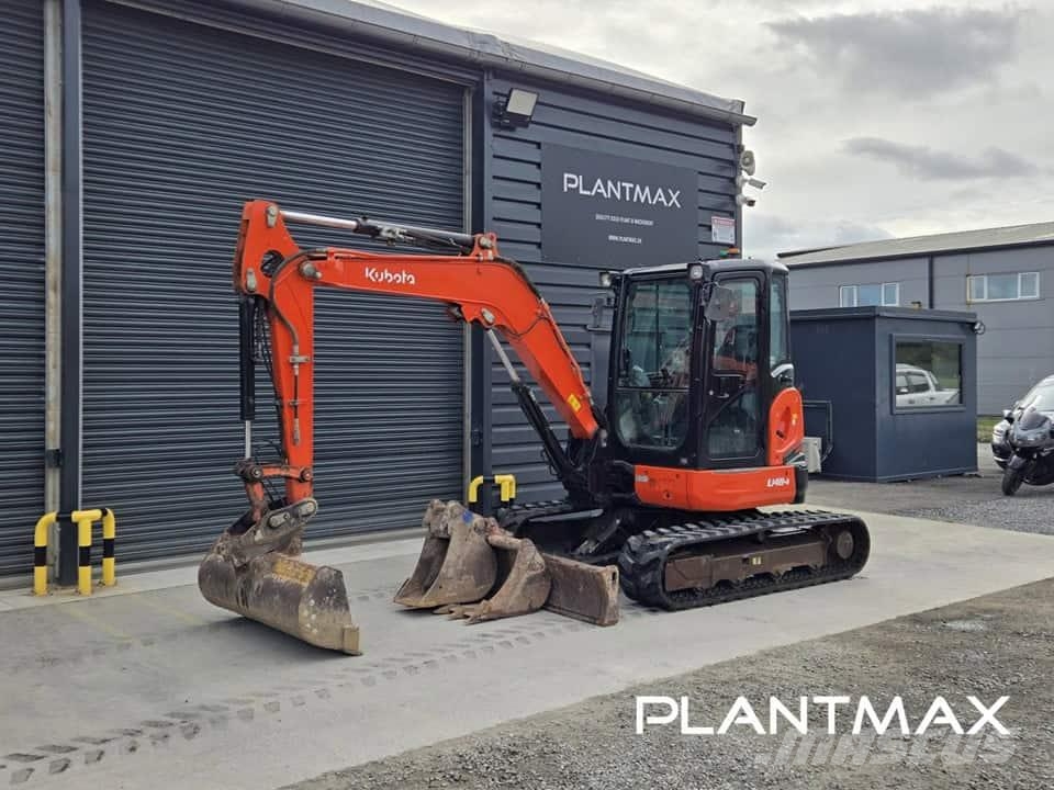 Kubota U48-4 Vidutinės galios ekskavatoriai 7-12 t