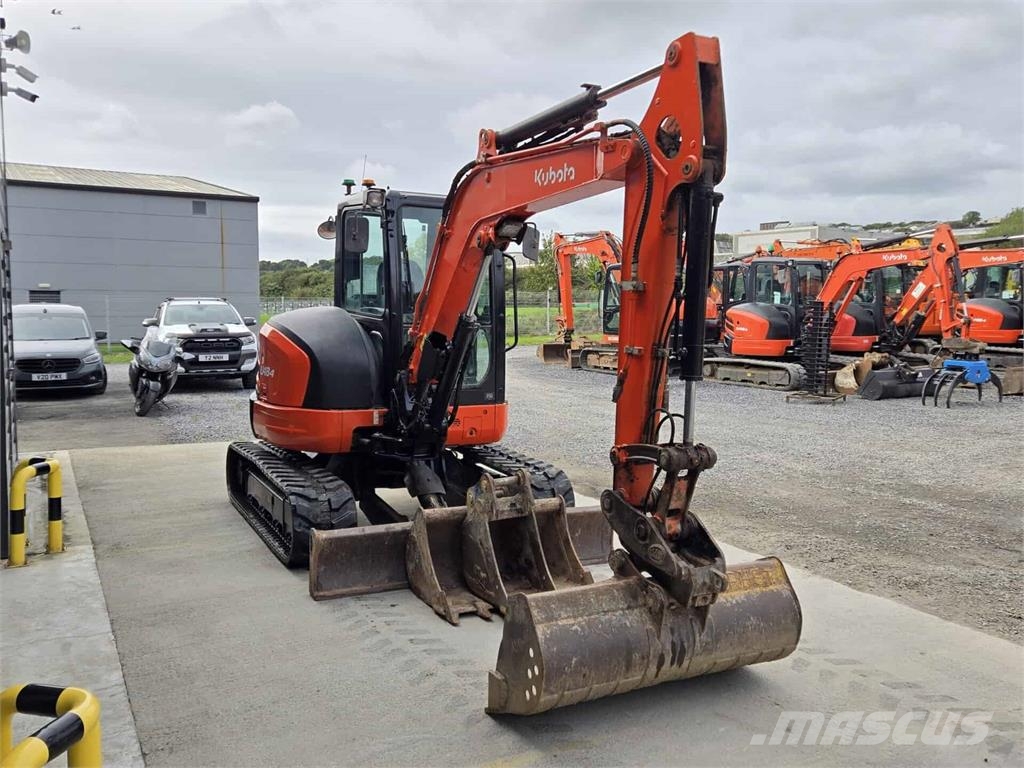 Kubota U48-4 Vidutinės galios ekskavatoriai 7-12 t