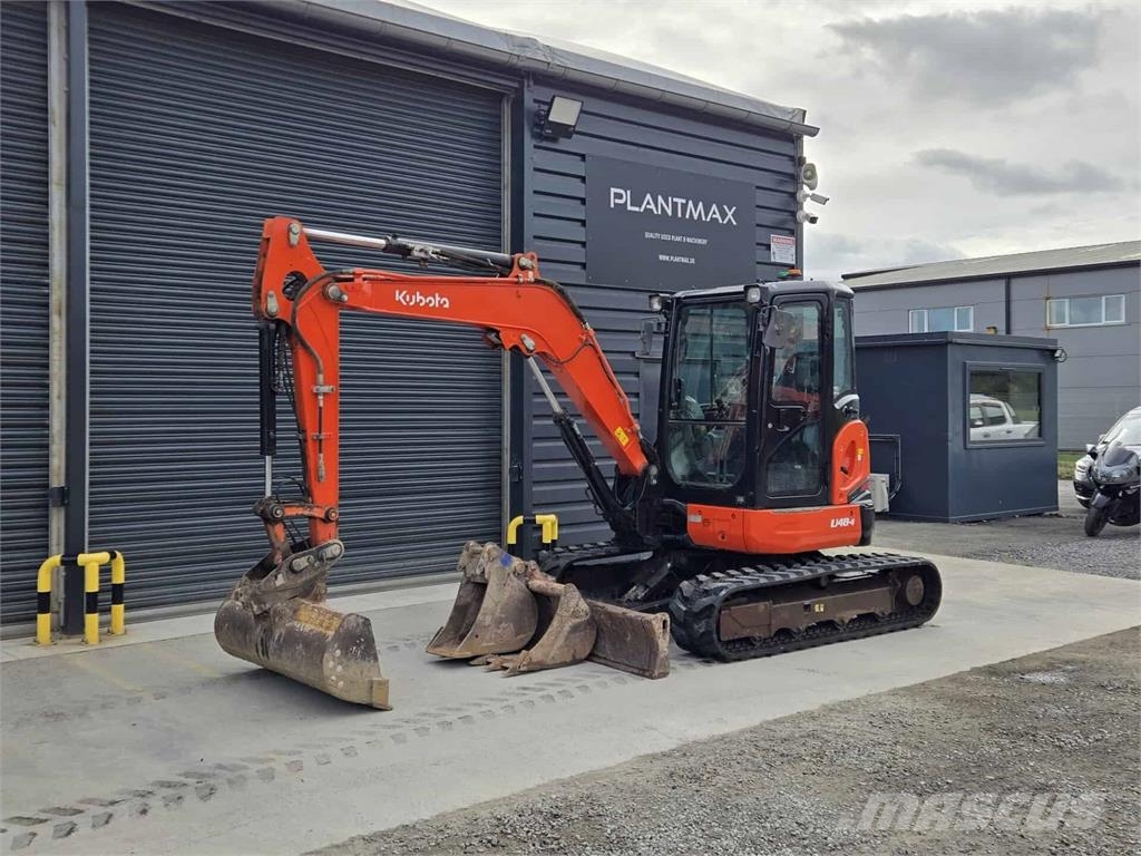 Kubota U48-4 Vidutinės galios ekskavatoriai 7-12 t