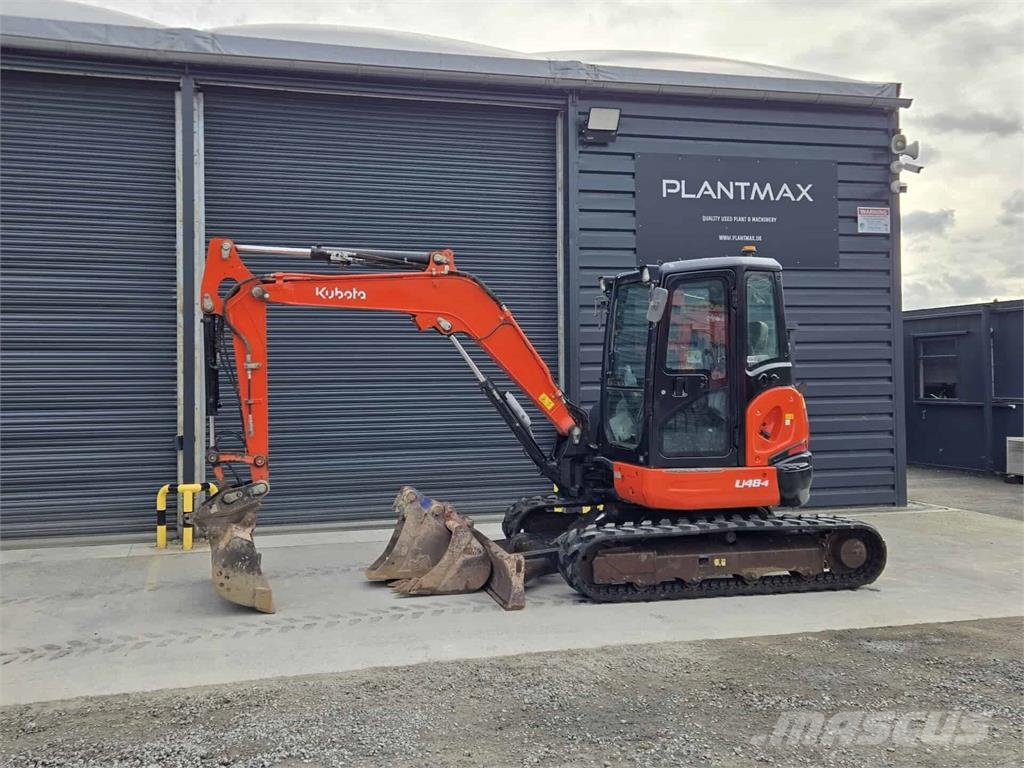 Kubota U48-4 Vidutinės galios ekskavatoriai 7-12 t