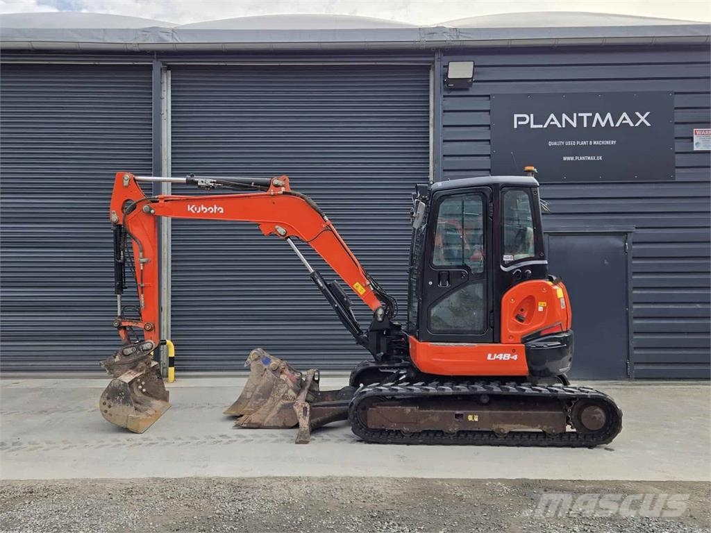Kubota U48-4 Vidutinės galios ekskavatoriai 7-12 t